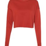 Women’s Cropped Crew Neck Fleece