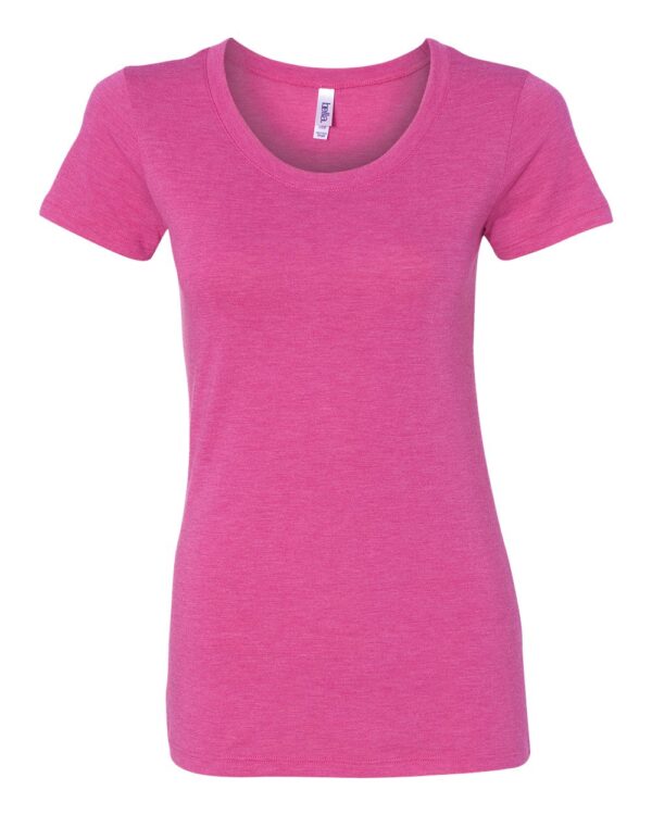 berry Triblend Front High Women’s Short Sleeve Triblend T-Shirt