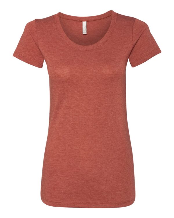 Clay Triblend Front High Women’s Short Sleeve Triblend T-Shirt