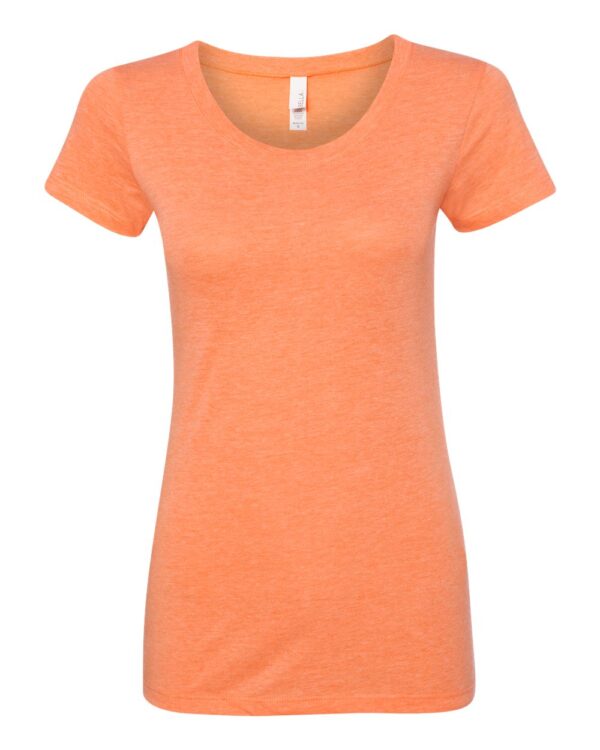 Orange Triblend Front High Women’s Short Sleeve Triblend T-Shirt