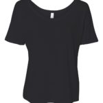 Black Front High Women’s Slouchy Tee