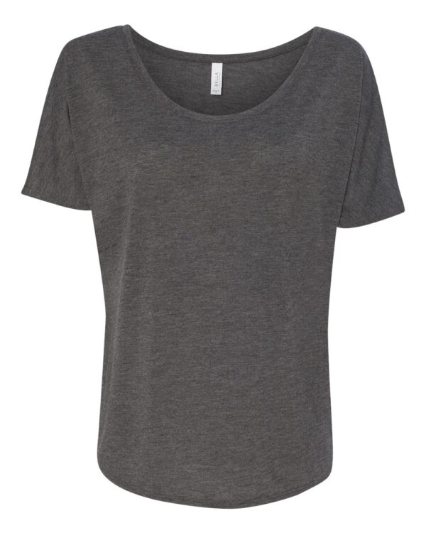 Dark Grey Front High Women’s Slouchy Tee