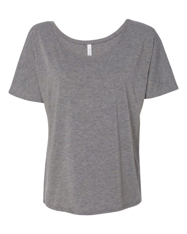 Deep heather Front High Women’s Slouchy Tee