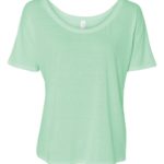 Mint Front High Women’s Slouchy Tee