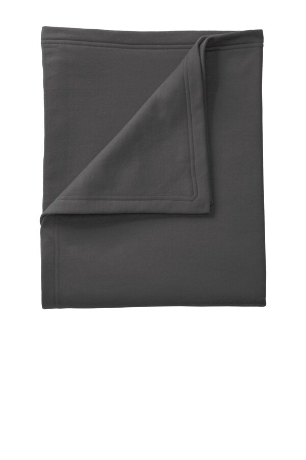 Charcoal Core Fleece Sweatshirt Blanket