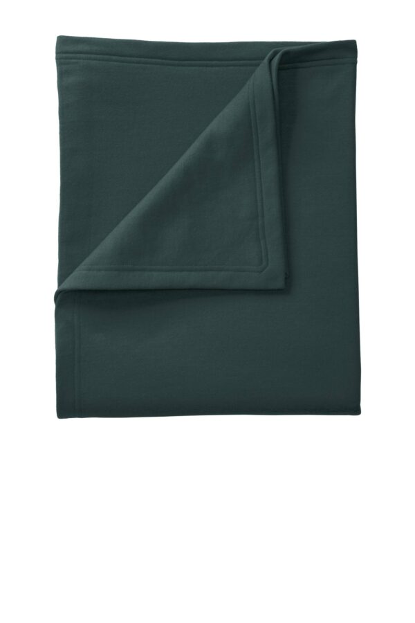 Darkgreen Core Fleece Sweatshirt Blanket