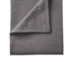 darkheathergrey Flat Front Core Fleece Sweatshirt Blanket