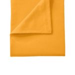 Gold Front Core Fleece Sweatshirt Blanket