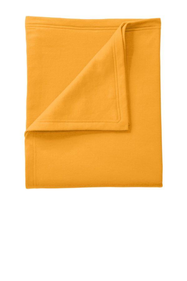Gold Front Core Fleece Sweatshirt Blanket