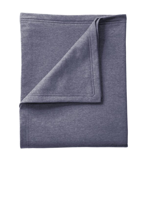 heathernavy Flat Front Core Fleece Sweatshirt Blanket
