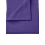 Purple Core Fleece Sweatshirt Blanket