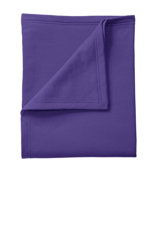 Purple Core Fleece Sweatshirt Blanket