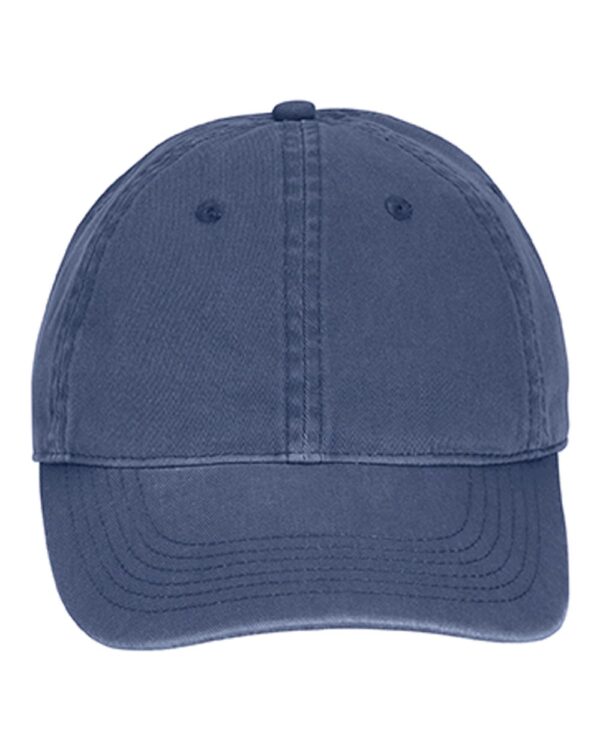 China Blue Front High Direct-Dyed Baseball Cap