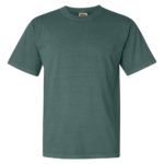 Blue Spruce Front High Garment-Dyed Heavyweight T-Shirt