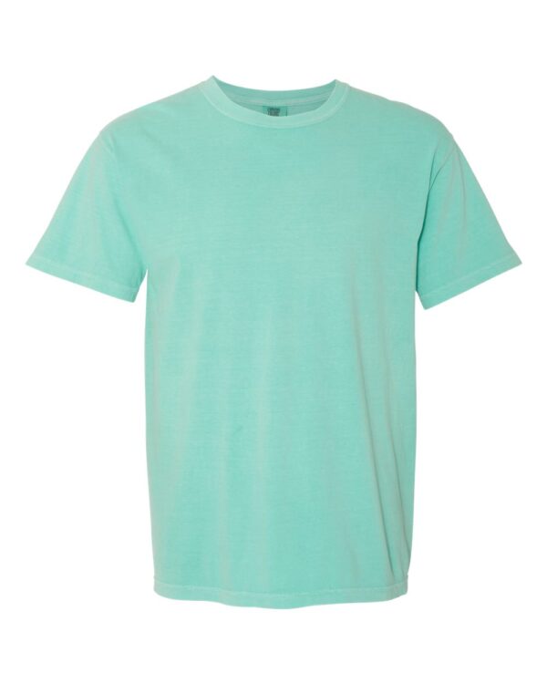 Chalky Mint Front High Garment-Dyed Heavyweight T-Shirt