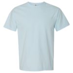 Chambray Front High Garment-Dyed Heavyweight T-Shirt