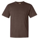 Chocolate Front High Garment-Dyed Heavyweight T-Shirt