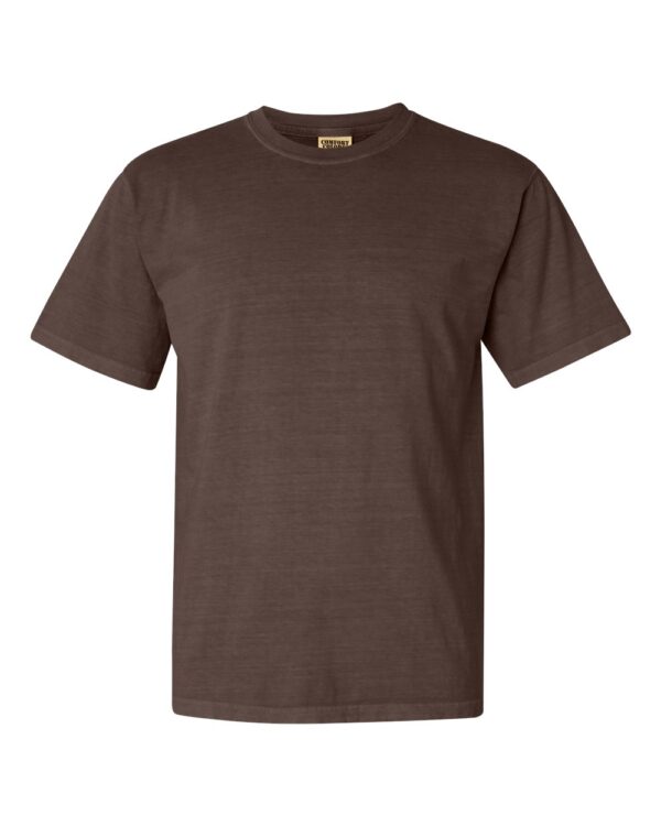 Chocolate Front High Garment-Dyed Heavyweight T-Shirt