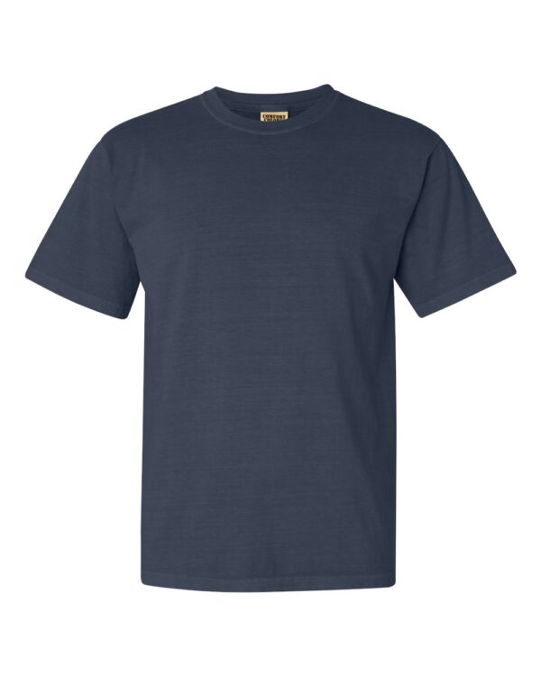 Denim Front High Garment-Dyed Heavyweight T-Shirt