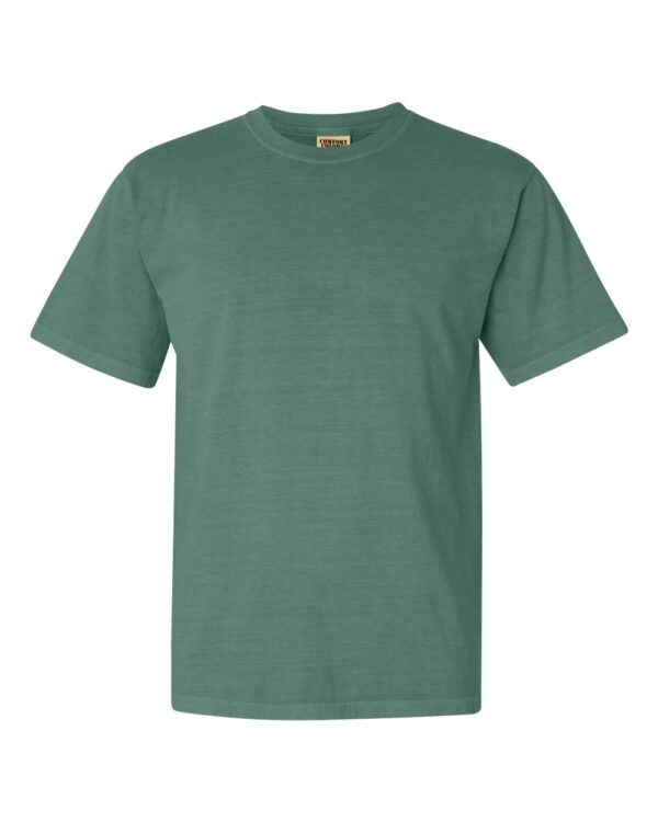 Light Green Front High Garment-Dyed Heavyweight T-Shirt