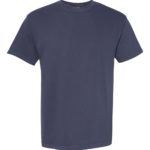 Navy Front High Garment-Dyed Heavyweight T-Shirt