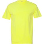 Neon yellow Front High Garment-Dyed Heavyweight T-Shirt