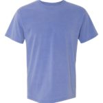 Periwinkle Front High Garment-Dyed Heavyweight T-Shirt