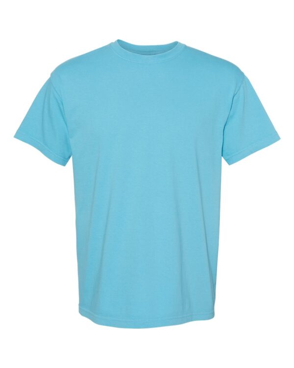 Sapphire Front High Garment-Dyed Heavyweight T-Shirt