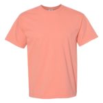 Terracotta Front High Garment-Dyed Heavyweight T-Shirt