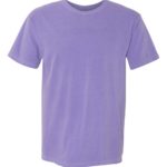 Violet Front High Garment-Dyed Heavyweight T-Shirt