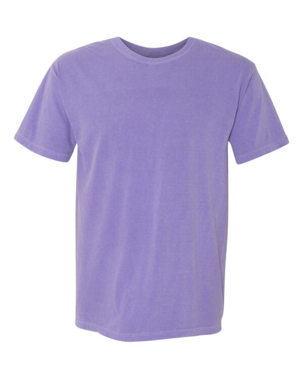 Violet Front High Garment-Dyed Heavyweight T-Shirt