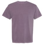 Wine Front High Garment-Dyed Heavyweight T-Shirt