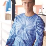 Dyenomite Cyclone Pinwheel Long Sleeve T-Shirt