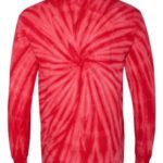 Red Black High Dyenomite Cyclone Pinwheel Long Sleeve T-Shirt