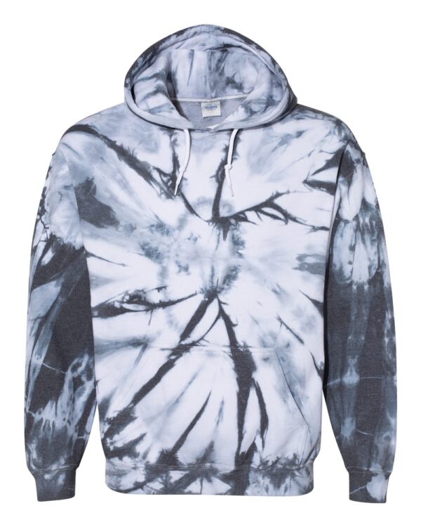 Black Front High Dyenomite Blended Hooded Sweatshirt