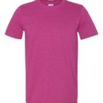 Antique Heliconia Front High Gildan Softstyle T-Shirt