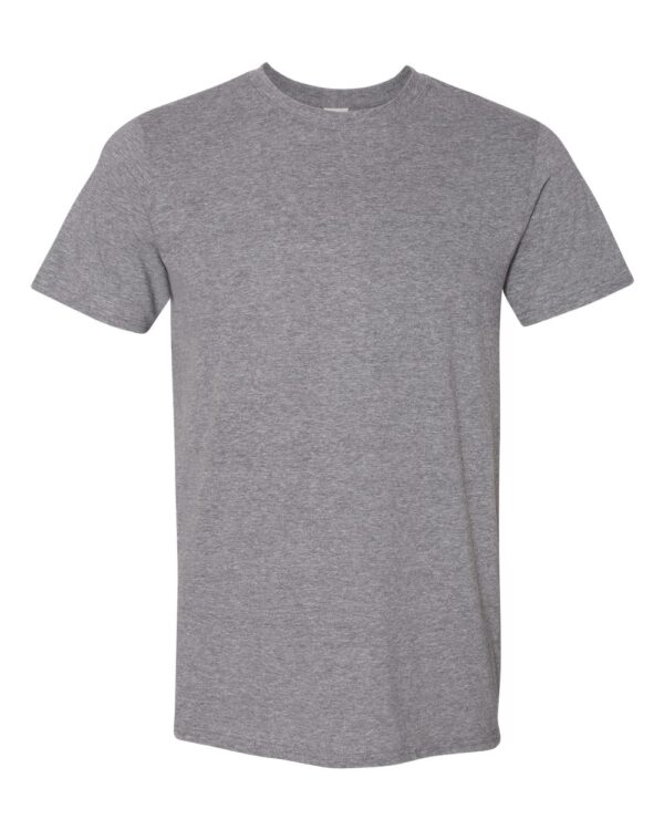 Graphite heather Front High Gildan Softstyle T-Shirt
