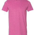 Heather Berry Front High Gildan Softstyle T-Shirt