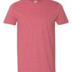 cardinal Red Front High Gildan Softstyle T-Shirt