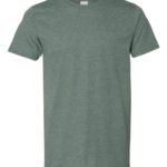 Heather Forest Front High Gildan Softstyle T-Shirt