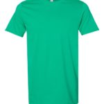 Kelly Green Front High Gildan Softstyle T-Shirt