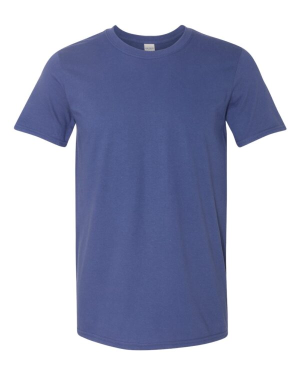 metro Blue Front High Gildan Softstyle T-Shirt