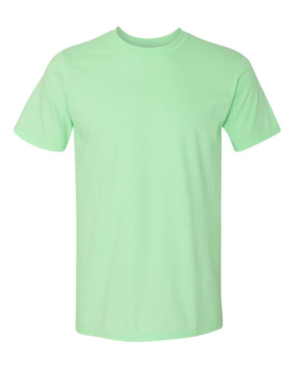 Mint Green Front High Gildan Softstyle T-Shirt