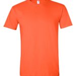 Orange Front High Gildan Softstyle T-Shirt