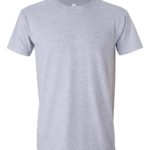 Sport Grey Front High Gildan Softstyle T-Shirt