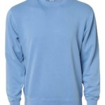 Pingmant Blue front High Independent; Heavyweight Pigment-Dyed Sweatshirt