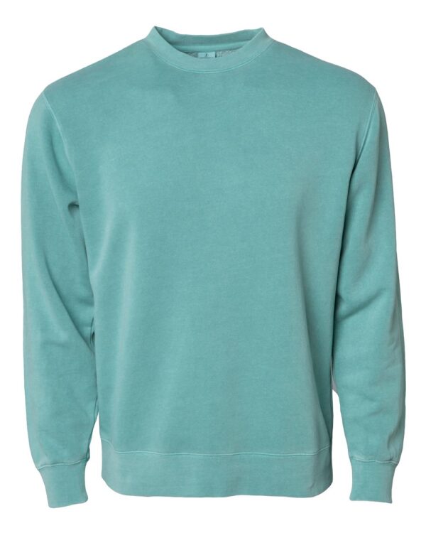 Pigment Mint Front High Independent; Heavyweight Pigment-Dyed Sweatshirt