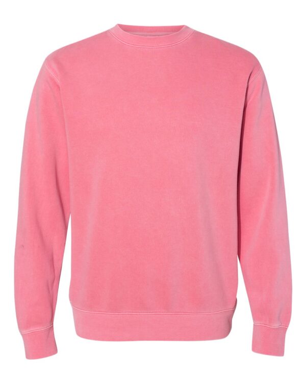 Pingmant Pink front High Independent; Heavyweight Pigment-Dyed Sweatshirt