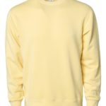 Pingmant Yellow front High Independent; Heavyweight Pigment-Dyed Sweatshirt