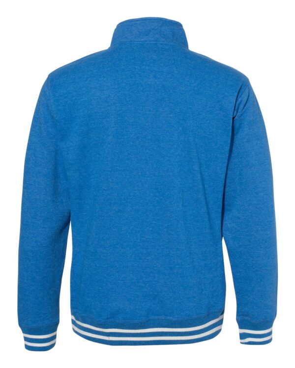 Royal Back High J. America Relay Fleece Quarter-Zip Sweatshirt